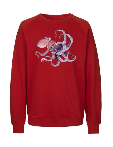 Oktopus - octopus, oktopus, kraken - Fairtrade Sweatshirt