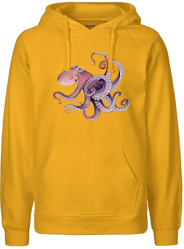 Oktopus - octopus, oktopus, kraken - Fairtrade Hoodie