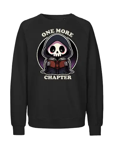 Reading Books - Love, Death - Fairtrade Sweatshirt