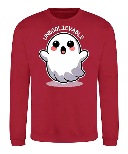 Unboolievable - Ghost, Scary, Boo, Spooky - Sweatshirt