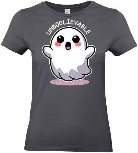 Unboolievable - Ghost, Scary, Boo, Spooky - Standard T-Shirt (Frauen)