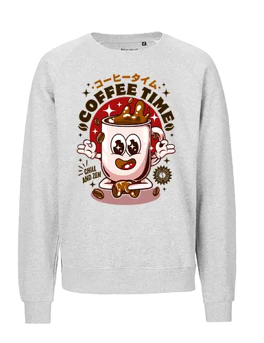 Funny Coffee Time - Fairtrade Sweatshirt