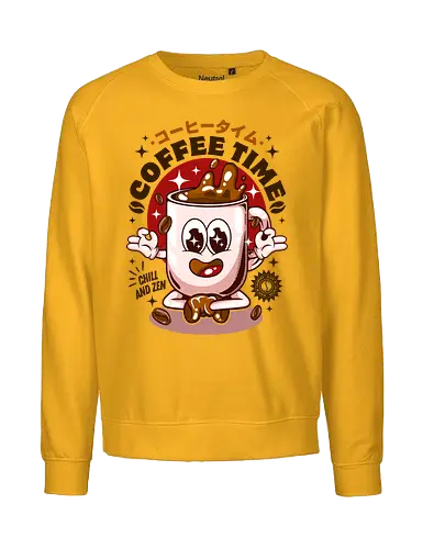 Funny Coffee Time - Fairtrade Sweatshirt