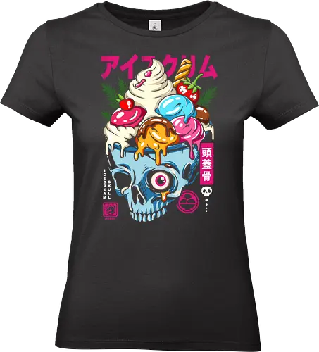 Skull Ice Cream Bowl