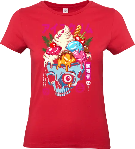 Skull Ice Cream Bowl