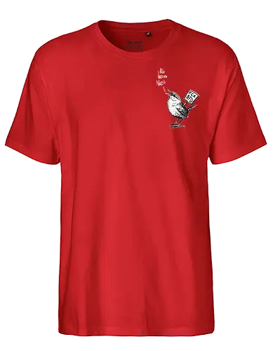 Anti-AfD-Zaunkönig - alle hassen nazis, zaunkönig, fck afd, noafd - Fairtrade T-Shirt