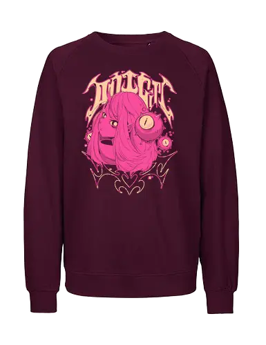 Oni Girl - Japanese, oni, dämon, demon - Fairtrade Sweatshirt