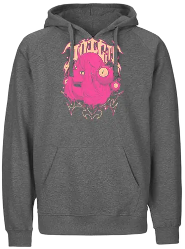 Oni Girl - Japanese, oni, dämon, demon - Fairtrade Hoodie