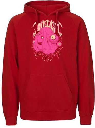 Oni Girl - Japanese, oni, dämon, demon - Fairtrade Hoodie