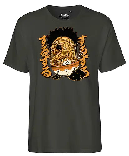 Tobi Ramen - shinobi, ninja, anime, manga, ramen - Fairtrade T-Shirt