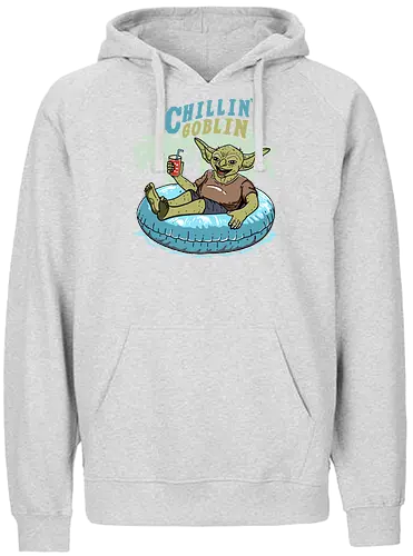 Chillin' Goblin - summer, urlaub, goblin, holiday - Fairtrade Hoodie