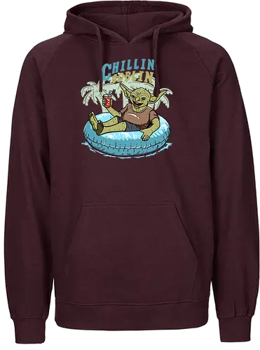 Chillin' Goblin - summer, urlaub, goblin, holiday - Fairtrade Hoodie