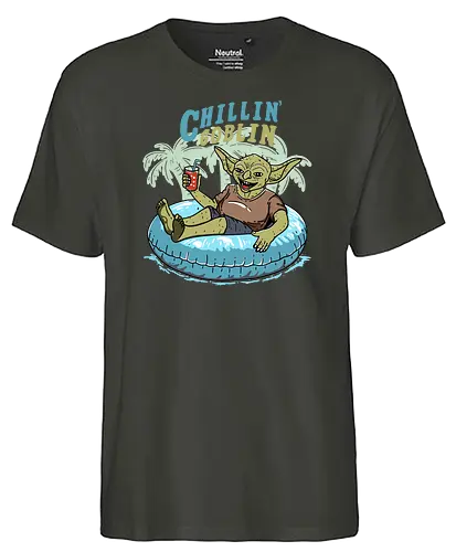 Chillin' Goblin - summer, urlaub, goblin, holiday - Fairtrade T-Shirt