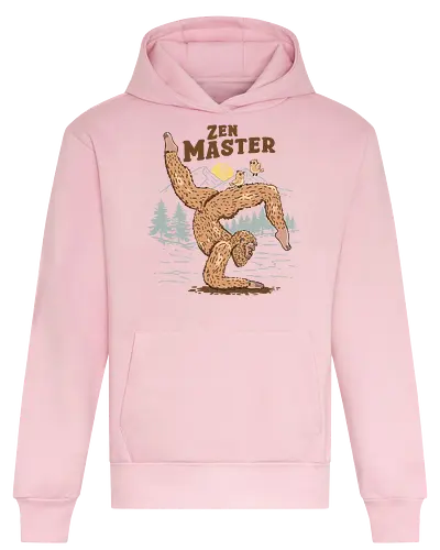 Zen Master - bigfoot, zen, yoga - Heavyweight Hoodie