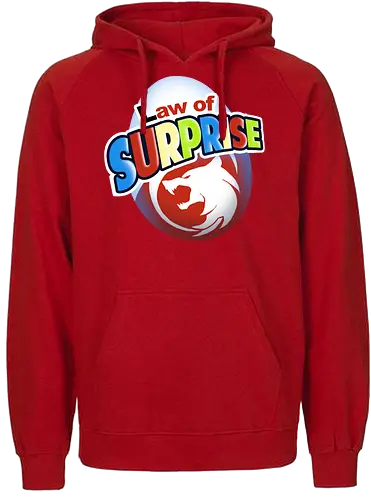 Law of Surprise - surprise, egg, überraschung, witcher, gaming - Fairtrade Hoodie