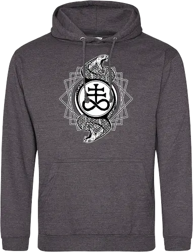 Leviathan cross with serpents