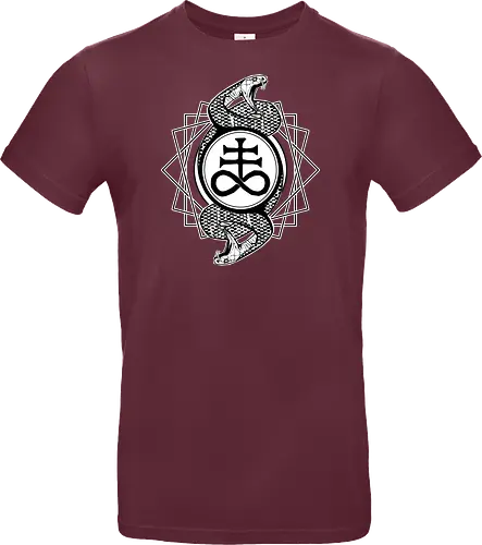 Leviathan cross with serpents