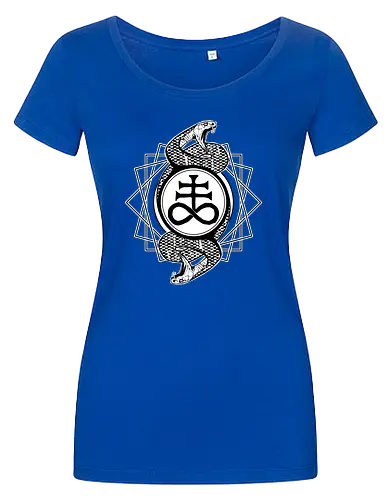 Leviathan cross with serpents