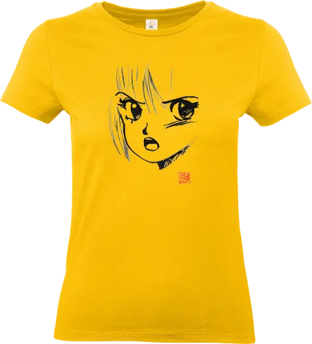 80's manga face