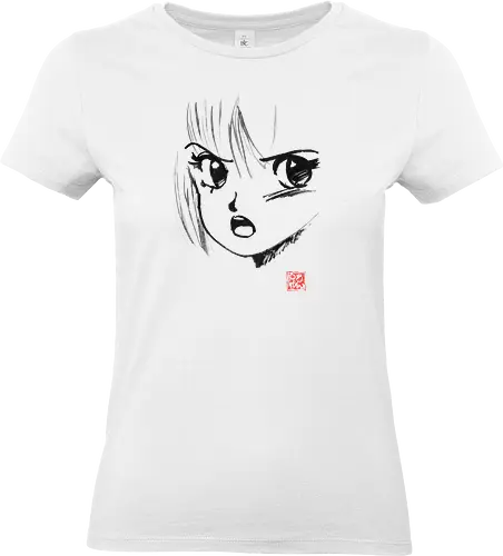 80's manga face