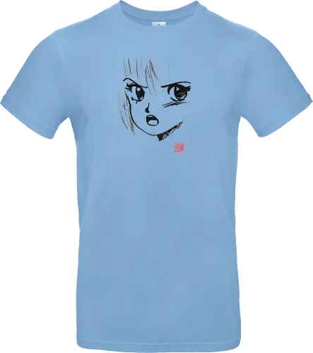 80's manga face