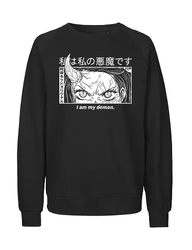 I Am My Demon - demon, slayer, anime, manga, nezuko - Fairtrade Sweatshirt