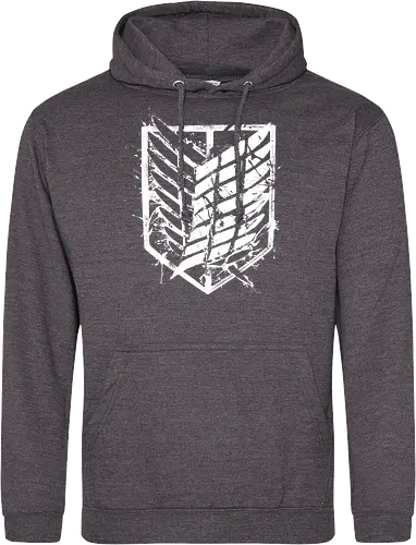 Exploration Battalion - attack, titan, anime, manga - Standard Hoodie