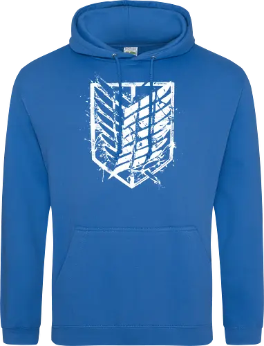 Exploration Battalion - attack, titan, anime, manga - Standard Hoodie