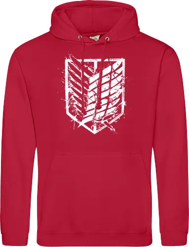 Exploration Battalion - attack, titan, anime, manga - Standard Hoodie