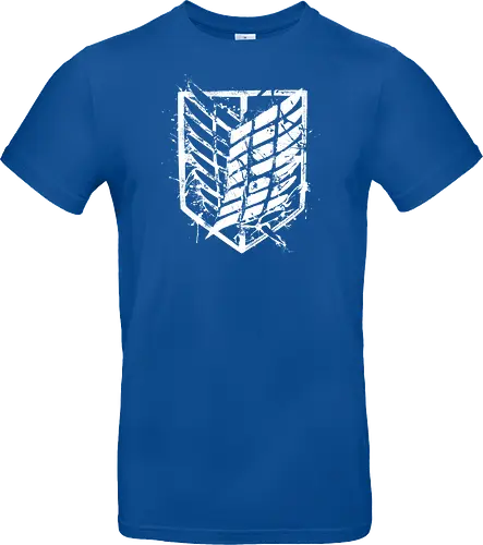Exploration Battalion - attack, titan, anime, manga - Standard T-Shirt