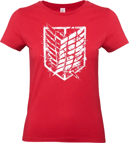 Exploration Battalion - attack, titan, anime, manga - Standard T-Shirt (Frauen)
