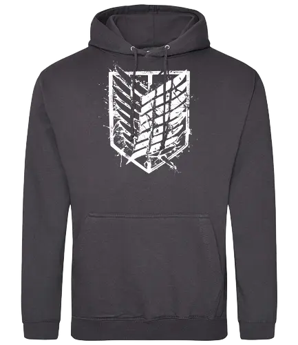 Exploration Battalion - attack, titan, anime, manga - Standard Hoodie