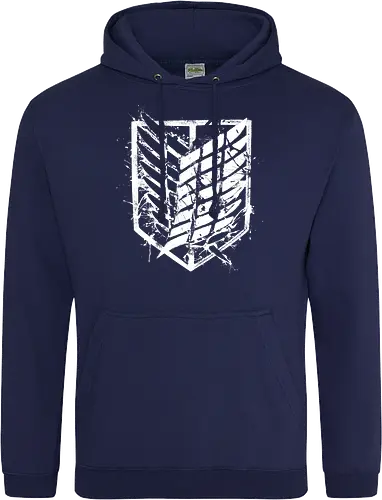 Exploration Battalion - attack, titan, anime, manga - Standard Hoodie