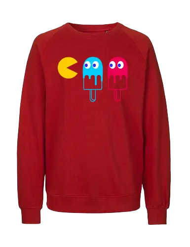 Pack for Summer - retro, retrogaming, arcade, sommer, eis, ice - Fairtrade Sweatshirt
