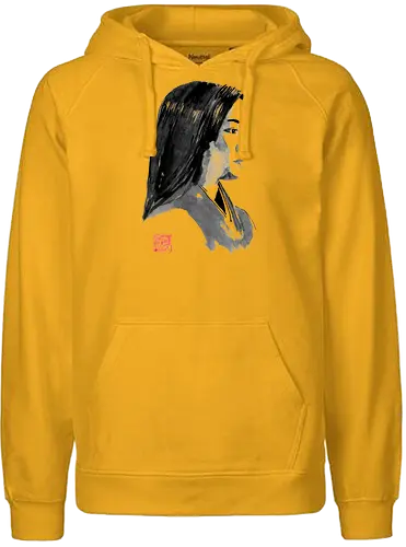 Beautiful Geisha - Woman, Geiko - Fairtrade Hoodie