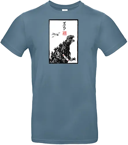 Kaiju Concept Blanc - Monster, Airplane - Standard T-Shirt