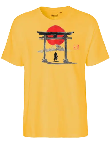 Samurai at the gate - Warrior - Fairtrade T-Shirt