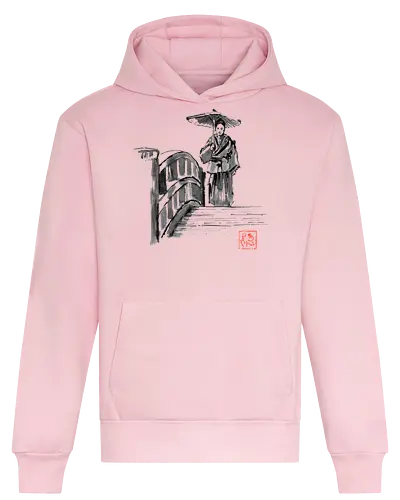 Samurai on the bridge - Warrior - Heavyweight Hoodie