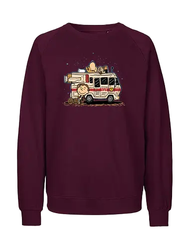 Lone Star and Barf - space, balls, scifi, comedy, space opera - Fairtrade Sweatshirt