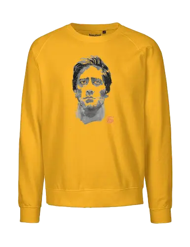 Jake Gyllenhaal - Actor, Drawing - Fairtrade Sweatshirt