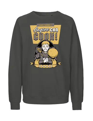 Dungeon Foot Book - Human - dungeon, meshi, delicious, anime, manga - Fairtrade Sweatshirt
