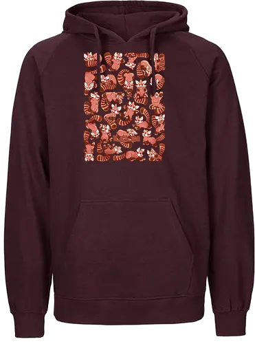 So Many Red Pandas - Cute, Panda, Bear - Fairtrade Hoodie