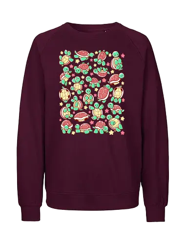 So Many Turtles - Cute, Stars - Fairtrade Sweatshirt