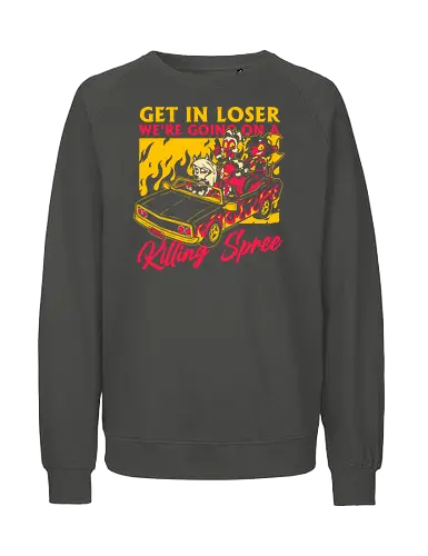 Hell boss crew meme - Millie, Moxxie - Fairtrade Sweatshirt