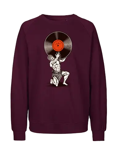 Vinyl Atlas - Greek, Titan - Fairtrade Sweatshirt
