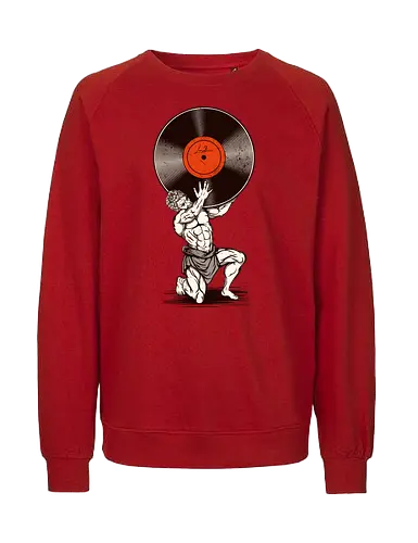 Vinyl Atlas - Greek, Titan - Fairtrade Sweatshirt
