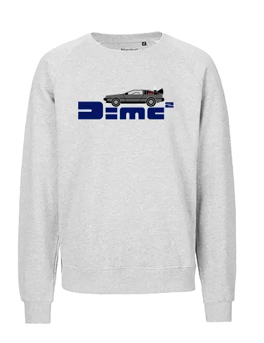 D=mc² - vintage, retro, future, bttf, delorn - Fairtrade Sweatshirt