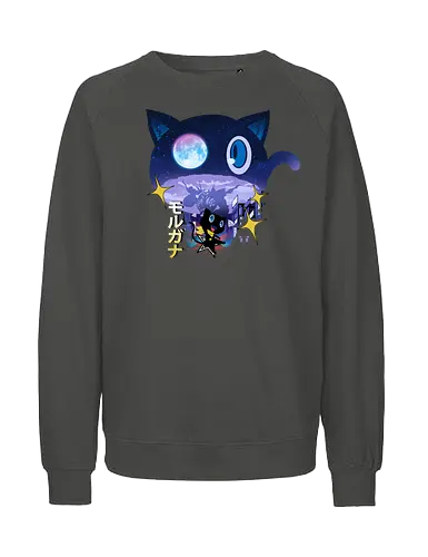 Morgana - persona, rpg, jrpg, gaming, cat, katze - Fairtrade Sweatshirt