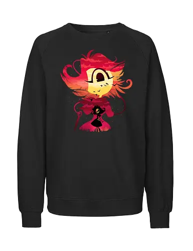 Niffty - cartoon, hotel, demon, hell - Fairtrade Sweatshirt