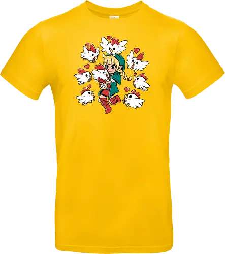 Chicken Queen - chicken, huhn, hero of time, gaming - Standard T-Shirt